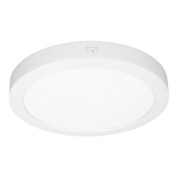 LED påbygget/indbygningspanel 2-i-1 24W/230V 3000/4000/6000K Ø 30 cm IP54 hvid