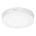 LED påbygget/indbygningspanel 2-i-1 LED/12W/230V 3000/4000/6000K Ø17 cm IP54 hvid