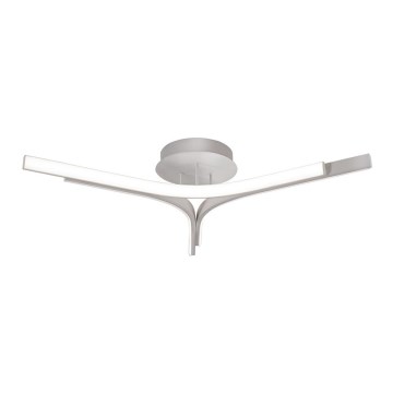 LED påbygget loftlampe ALTA LED/30W/230V sølv