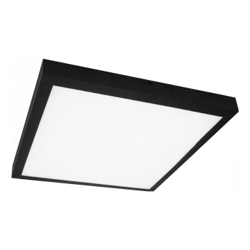 LED påbygget panel CHRIS LED/20W/230V 4000K 40x40 cm sort