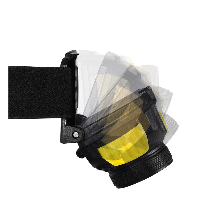 LED Pandelampe 2xLED/5W/3xAAA + LED/3W
