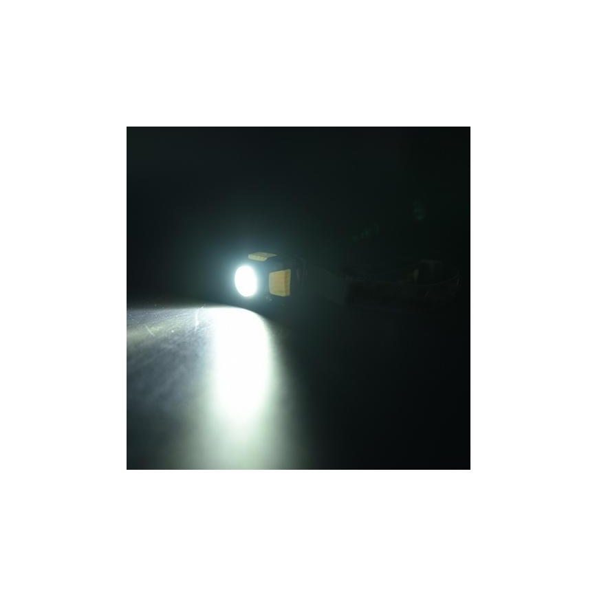 LED Pandelampe 2xLED/5W/3xAAA + LED/3W