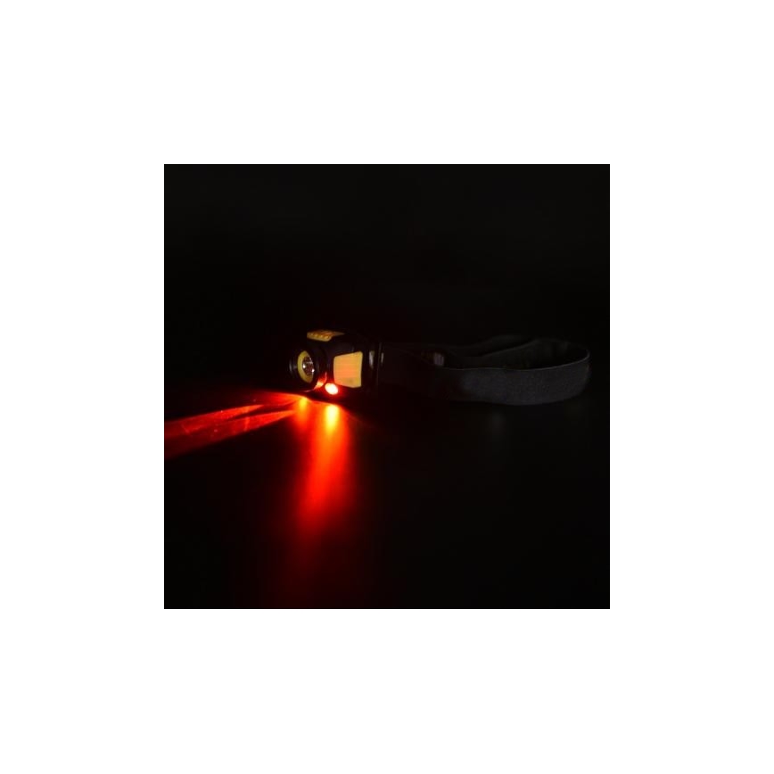 LED Pandelampe 2xLED/5W/3xAAA + LED/3W