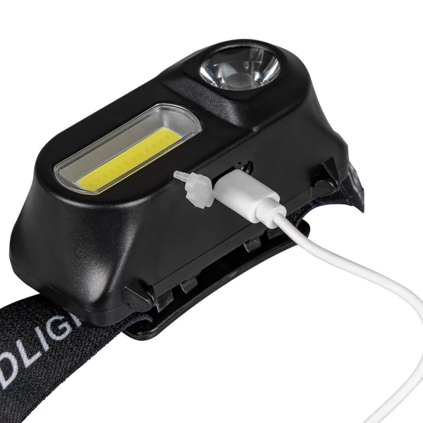 LED pandelampe dæmpbar og genopladelig 2xLED/5V IP44 210 skinnende 2000 mAh