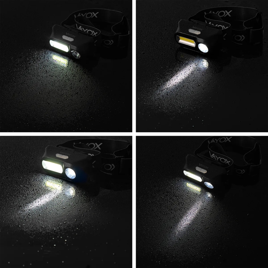 LED pandelampe dæmpbar og genopladelig 2xLED/5V IPX4 250 skinnende 2000 mAh