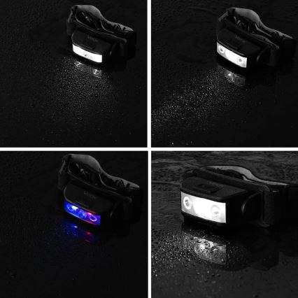 LED pandelampe dæmpbar og genopladelig 3xLED/5V IPX4 100 skinnende 1200 mAh