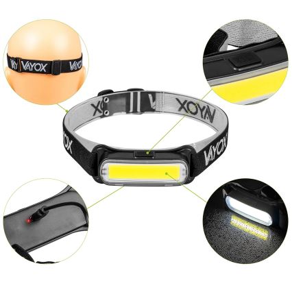 LED pandelampe dæmpbar og genopladelig LED/5V IPX4 300 skinnende 1200 mAh