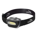 LED pandelampe LED/3xAAA sort