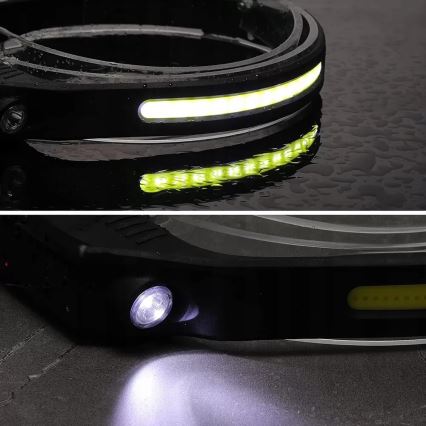 LED pandelampe med sensor dæmpbar og genopladelig 2xLED/5V IP44 350 skinnende 1200 mAh