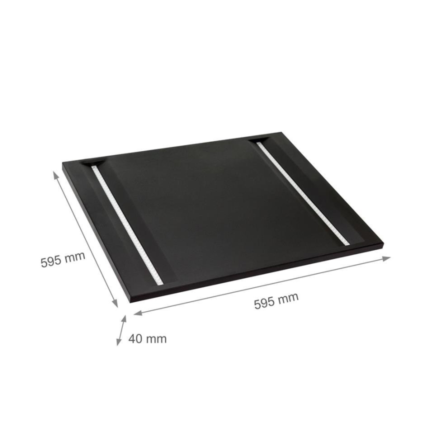 LED panel ALGINE LED/44W/230V 60x60 cm 4000K UGR16 sort