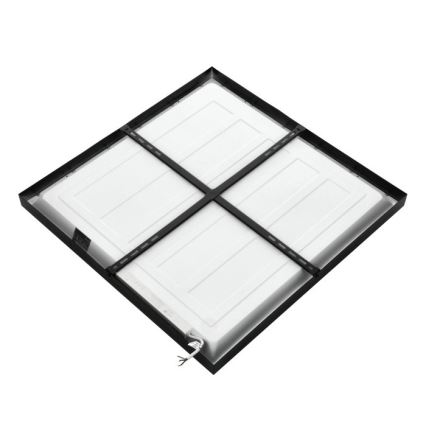 LED panel BRISBANE LED/36W/230V 4000K 59,5x59,5 cm sort