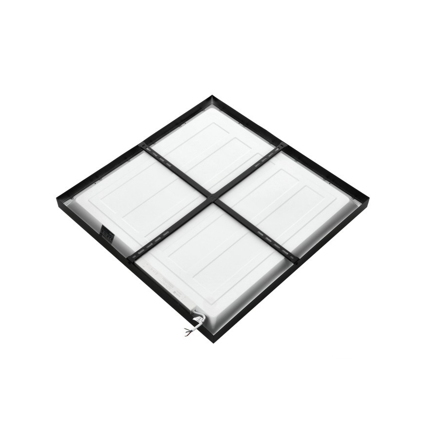 LED panel BRISBANE LED/36W/230V 4000K 59,5x59,5 cm sort