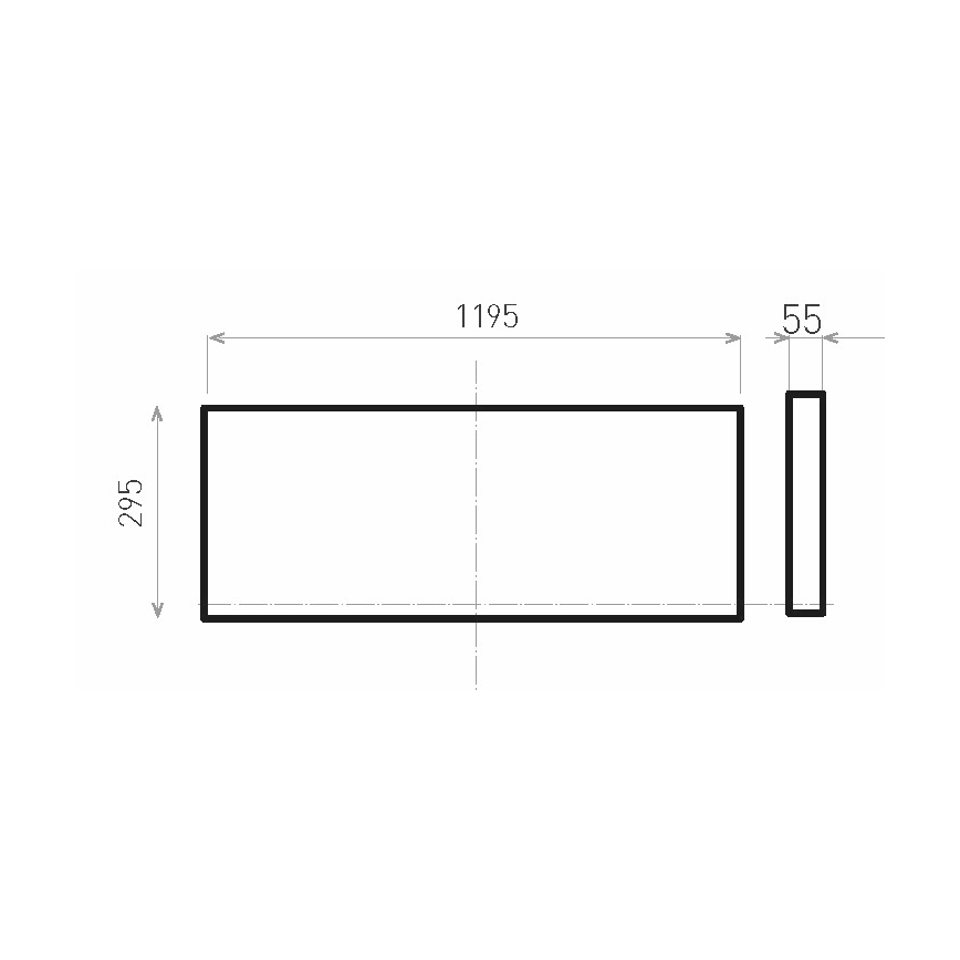 LED panel ILLY II UGR LED/46W/230V