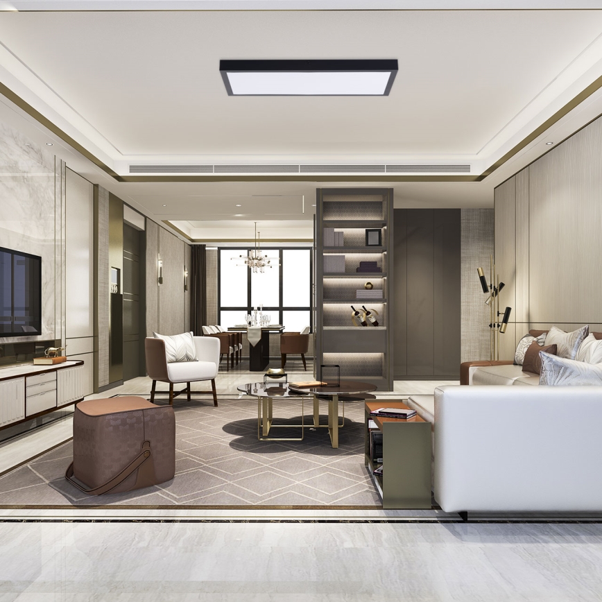 LED panel LED/36W/230V 4000K 30x60 cm sort