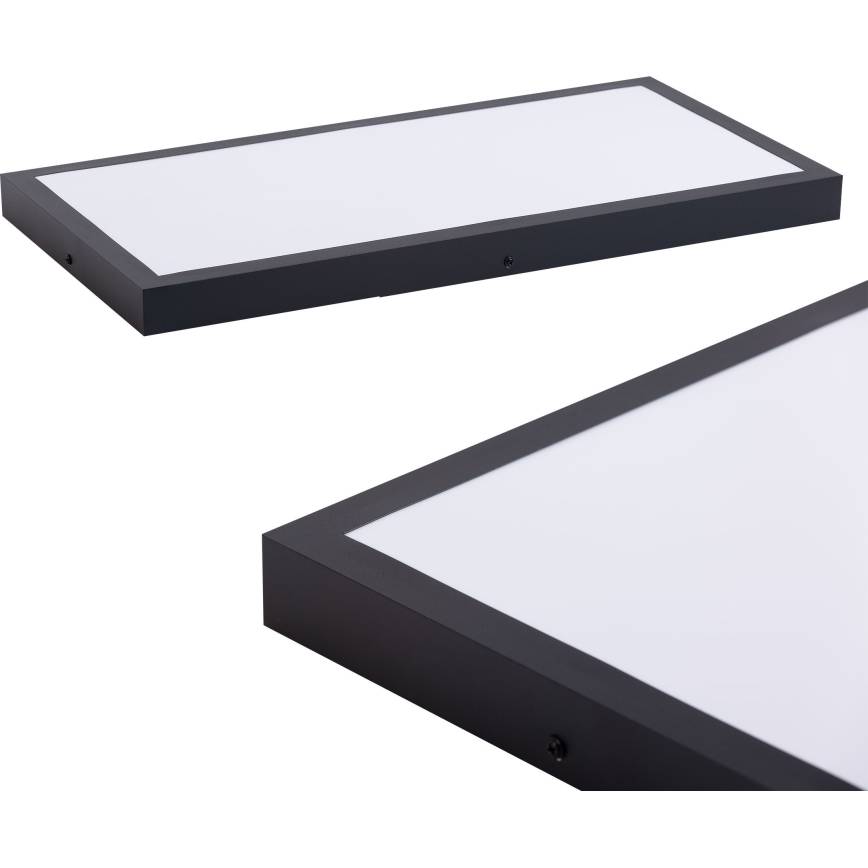 LED panel LED/36W/230V 4000K 30x60 cm sort