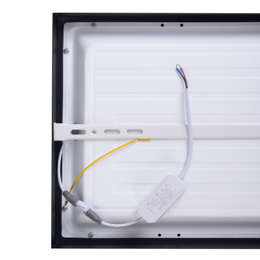 LED panel LED/36W/230V 4000K 30x60 cm sort