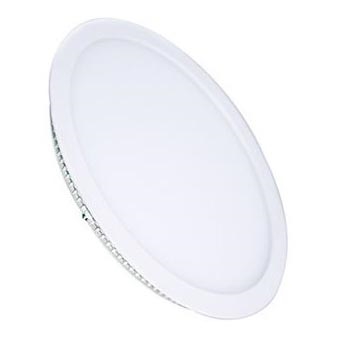 LED-panel LED/6W/230V 3000/4000/6000K Ø 12 cm hvid