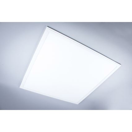 LED panel til badeværelse LED/40W/230V 4000K 59,5x59,5 cm IP65 hvid