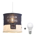 LED pendel 1xE27/10W/230V