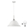 LED pendel 1xE27/60W/230V hvid