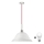 LED pendel 1xE27/60W/230V hvid