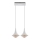 LED pendel 2xLED/9W/230V hvid