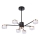 LED pendel 6xLED/6W/230V 3000-6500K diameter 59 cm guldfarvet/sort