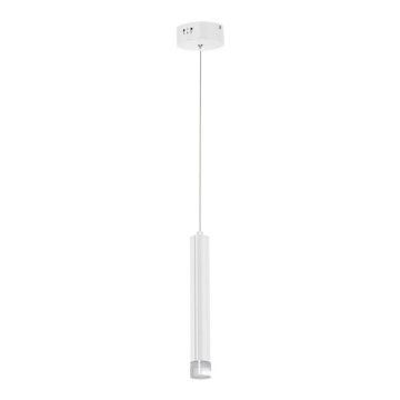 LED Pendel ALBA 1xLED/5W/230V hvid