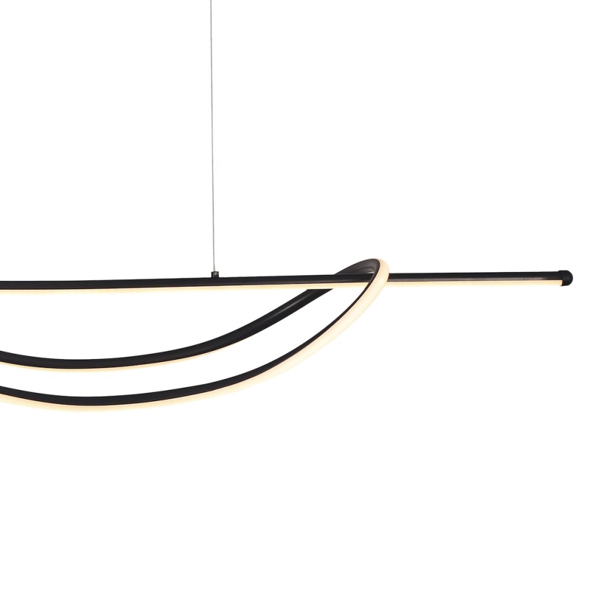 LED pendel AMBAR LED/35W/230V sort