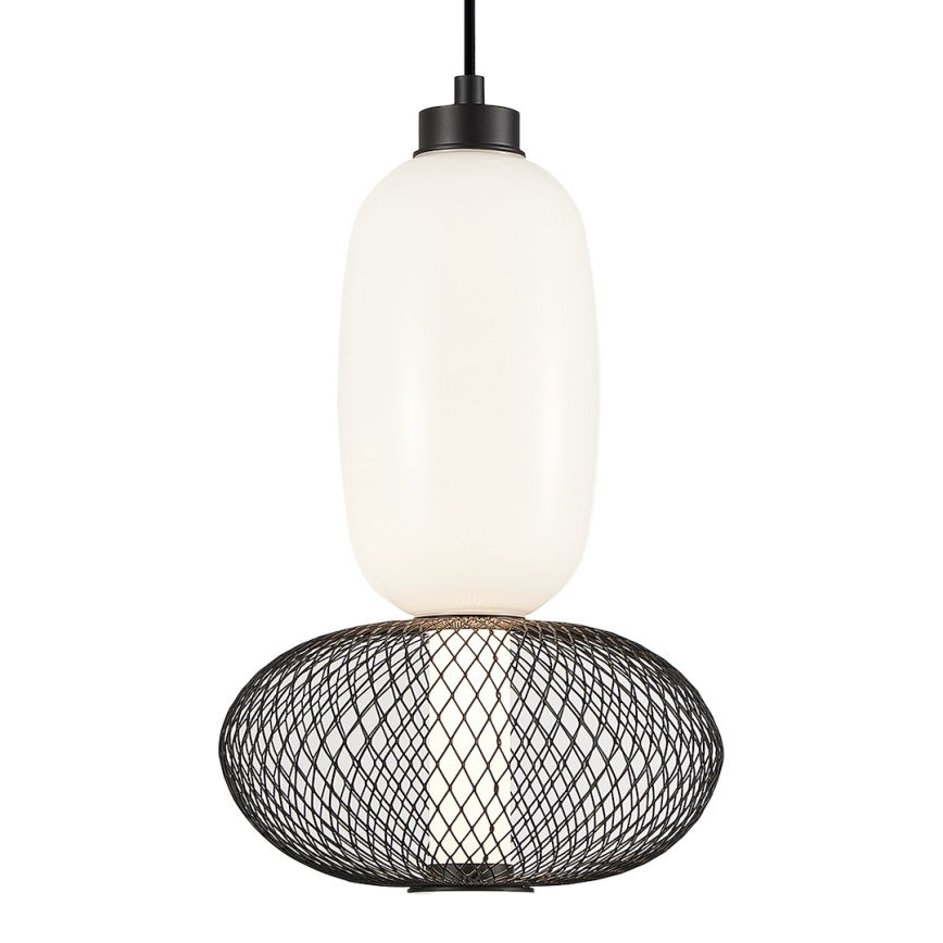 LED pendel ARAME LED/15W/230V diameter 22 cm sort