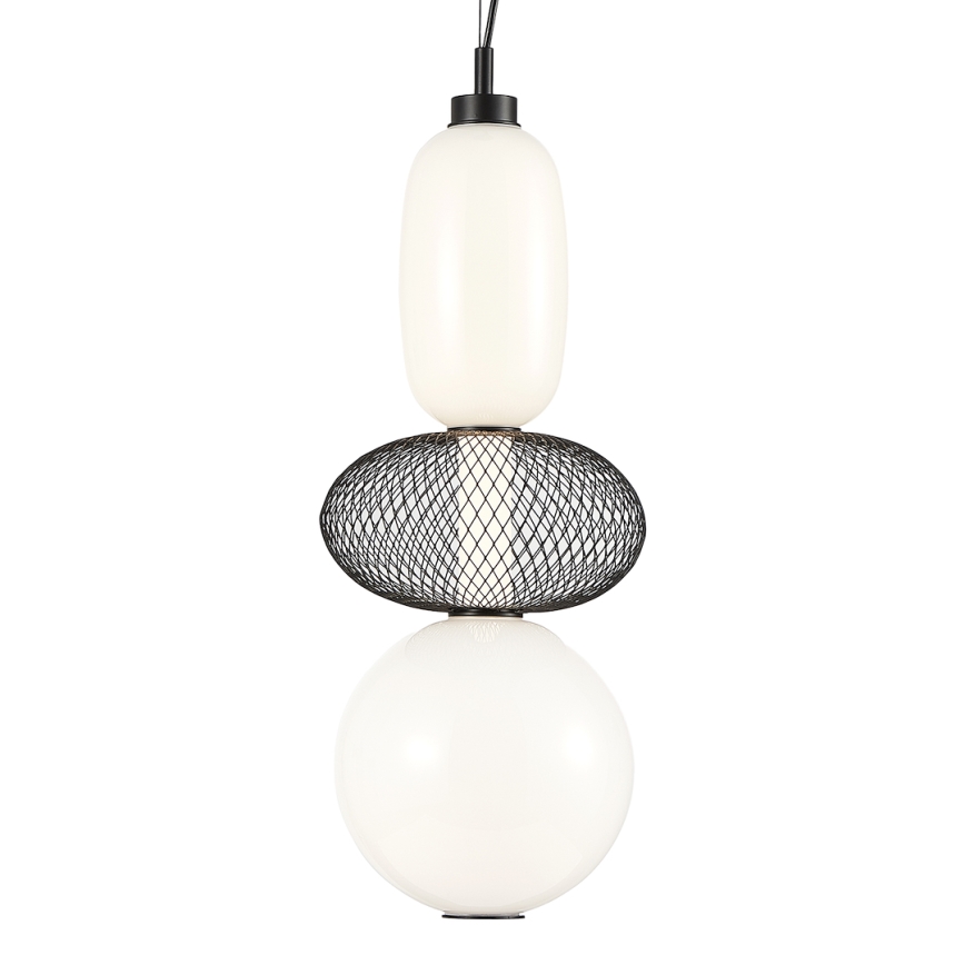 LED pendel ARAME LED/23W/230V diameter 22 cm sort