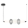 LED pendel ARAME LED/32W/230V sort