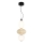 LED pendel ASCOLI LED/18W/230V diameter 20 cm beige