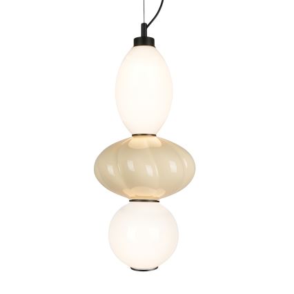 LED pendel ASCOLI LED/18W/230V diameter 20 cm beige