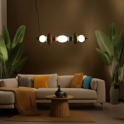 LED pendel ASCOLI LED/24W/230V farverig