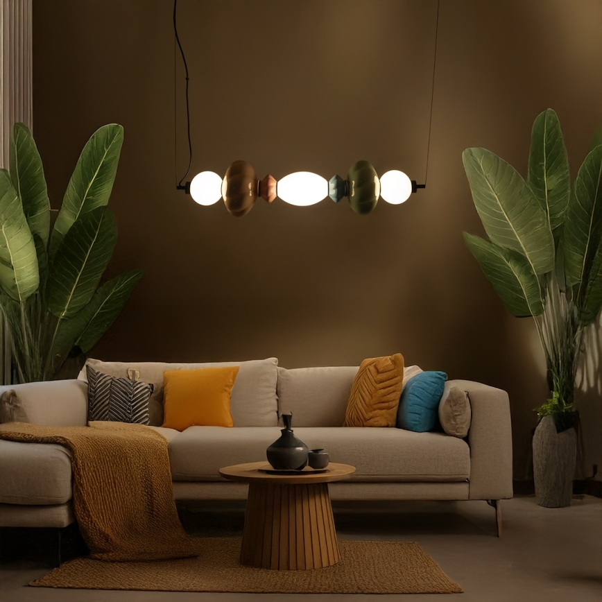 LED pendel ASCOLI LED/24W/230V farverig