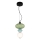 LED pendel ASCOLI LED/8W/230V diameter 20 cm grøn/blå