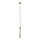 LED Pendel BARS 1xGU10/4,8W/230V guldfarvet