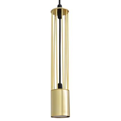 LED Pendel BARS 1xGU10/4,8W/230V guldfarvet