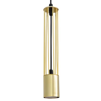 LED Pendel BARS 3xGU10/4,8W/230V gylden/sort