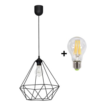 LED pendel BASKET 1xE27/10W/230V