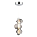 LED pendel BOLLA LED/12W/230V diameter 16 cm røget