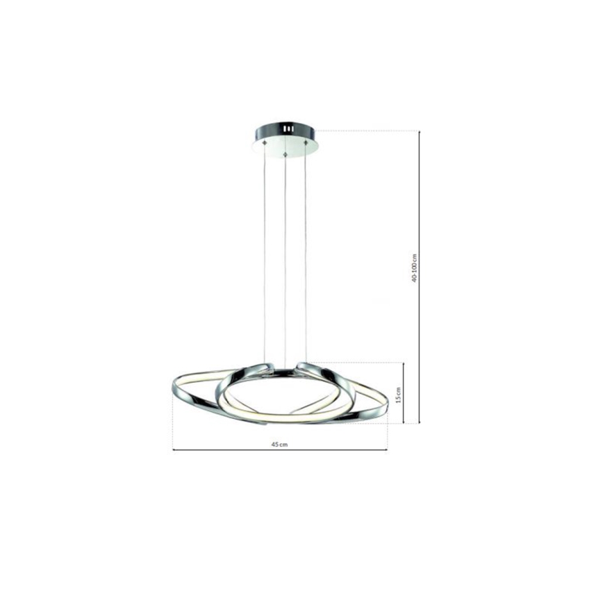 LED pendel COPERNICUS 1xLED/46W/230V