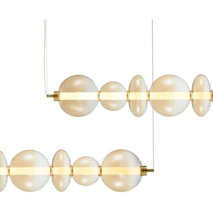 LED pendel DAPHNE LED/40W/230V guldfarvet