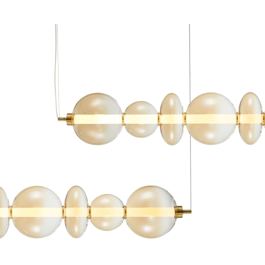 LED pendel DAPHNE LED/40W/230V guldfarvet