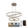 LED pendel dæmpbar LED/100W/230V 3000-6500K diameter 60 cm + fjernbetjening