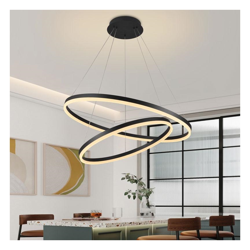 LED pendel dæmpbar LED/100W/230V 3000-6500K + fjernbetjening