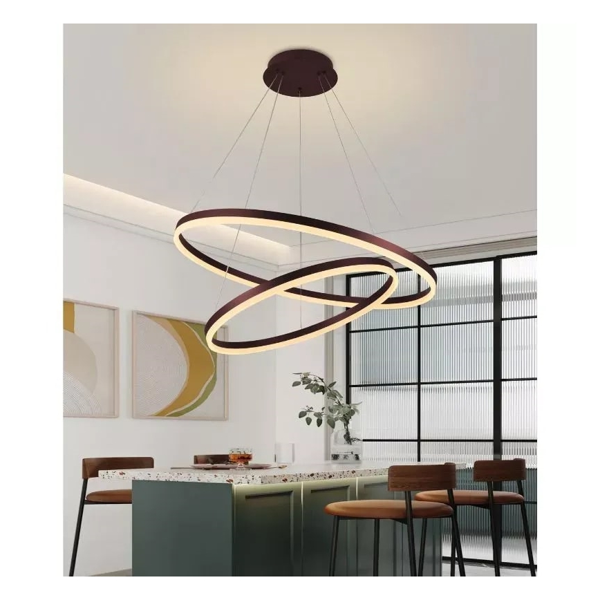 LED pendel dæmpbar LED/100W/230V 3000-6500K + fjernbetjening