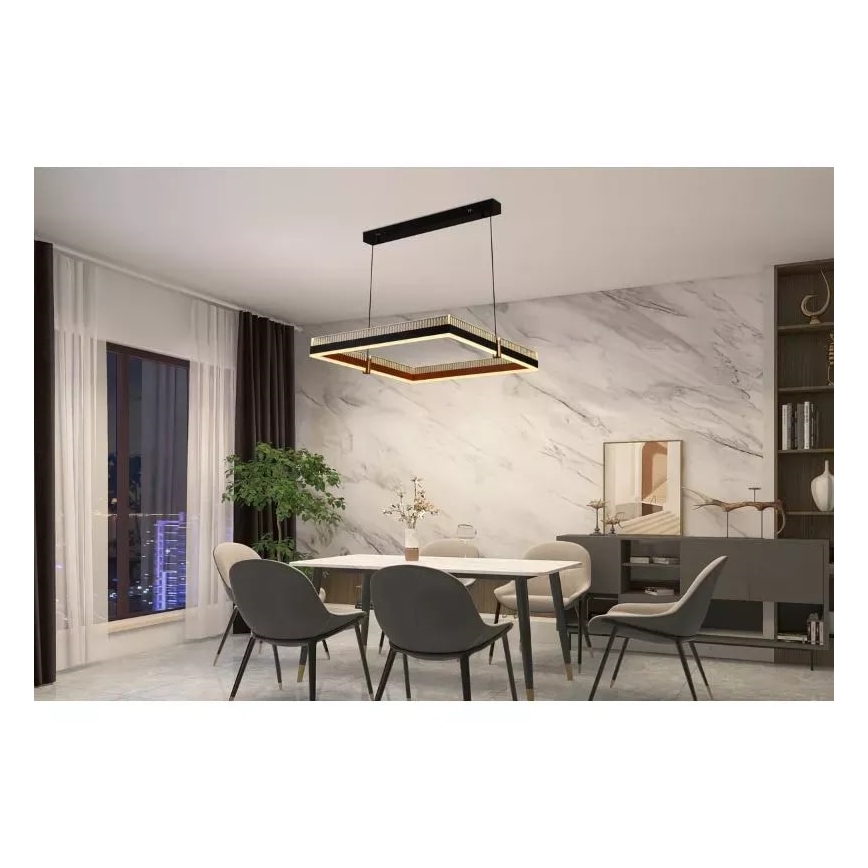 LED pendel dæmpbar LED/100W/230V 3000-6500K + fjernbetjening