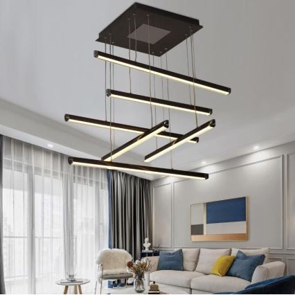 LED pendel dæmpbar LED/100W/230V 3000-6500K + fjernbetjening